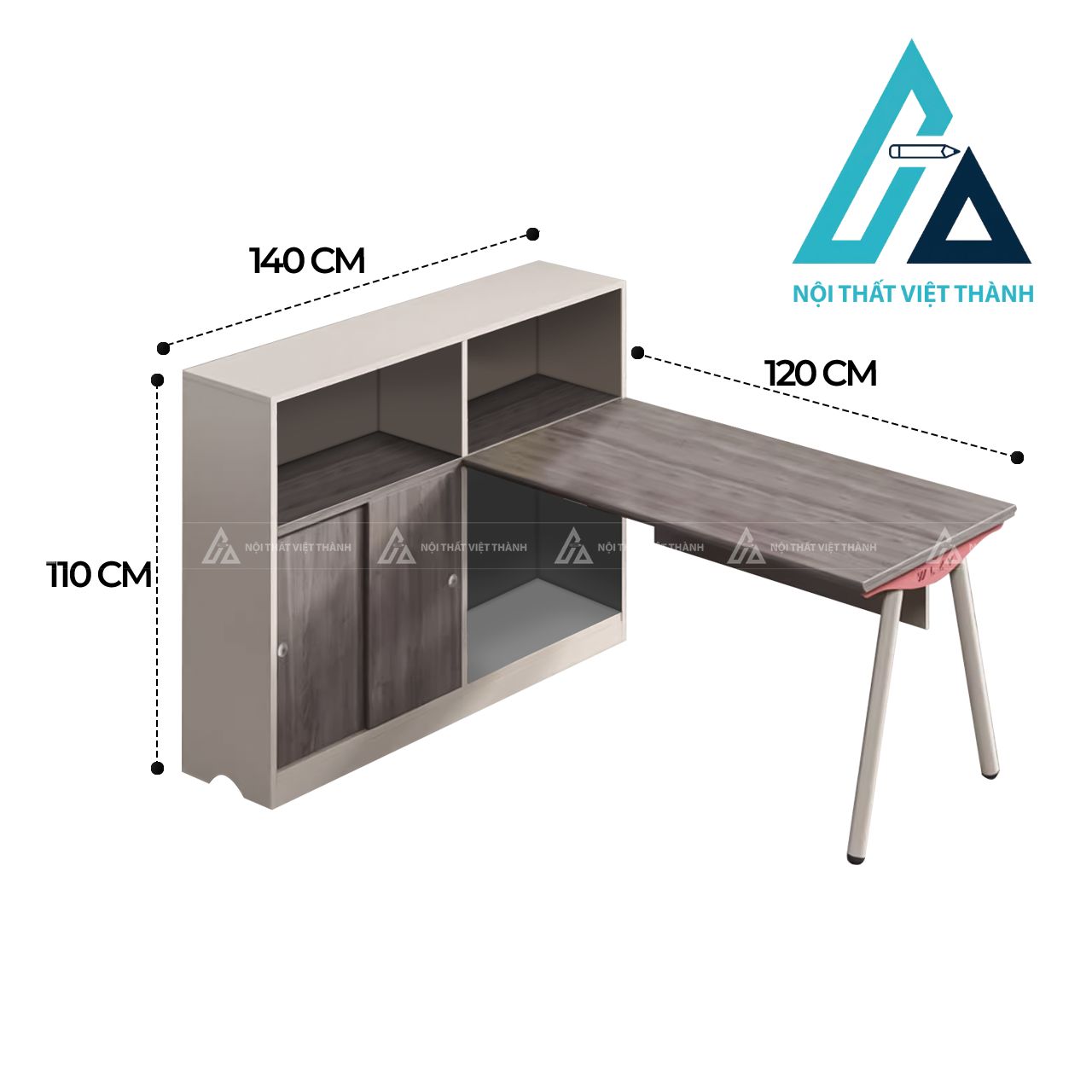 Bàn Làm Việc Nhân Viên Kiểu Dáng Thanh Lịch Phù Hợp Mọi Doanh Nghiệp 3