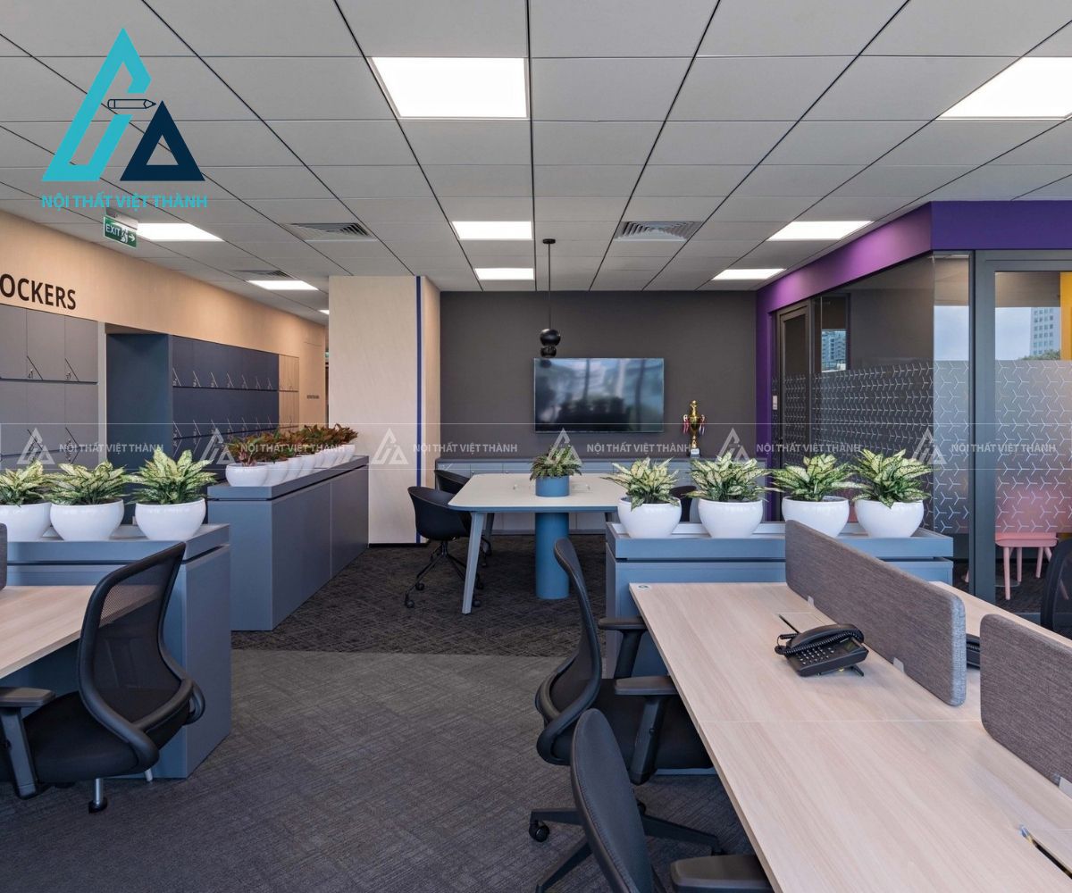 Không gian làm việc mở