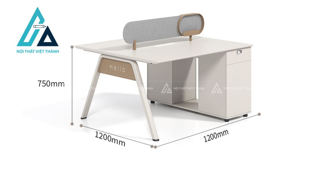 Bàn Làm Việc Nhân Viên Thiết Kế Hiện Đại Mang Lại Sự Gọn Gàng 4