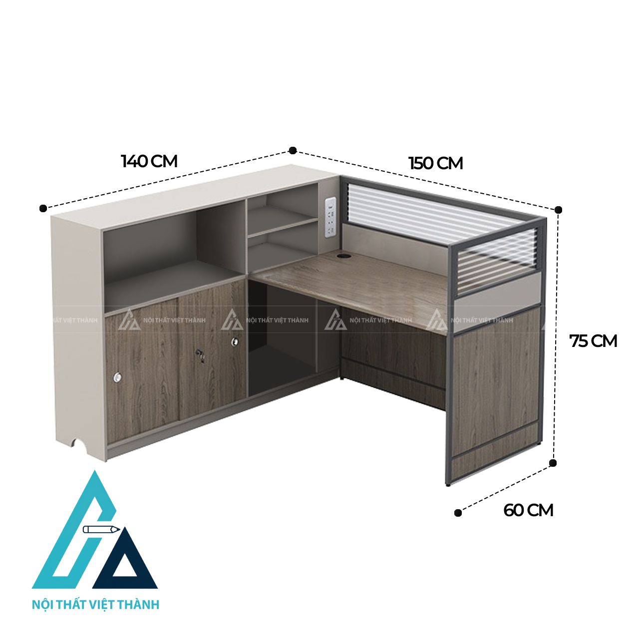 Bàn Làm Việc Nhân Viên Hiện Đại Lựa Chọn Phổ Biến Cho Văn Phòng 4