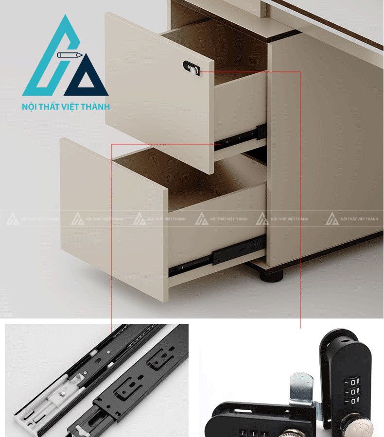 Bàn Làm Việc Nhân Viên Thiết Kế Linh Hoạt Cho Nhiều Không Gian 4