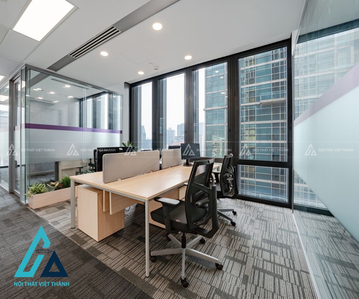 Màu sắc hài hoà phù hợp môi trường văn phòng