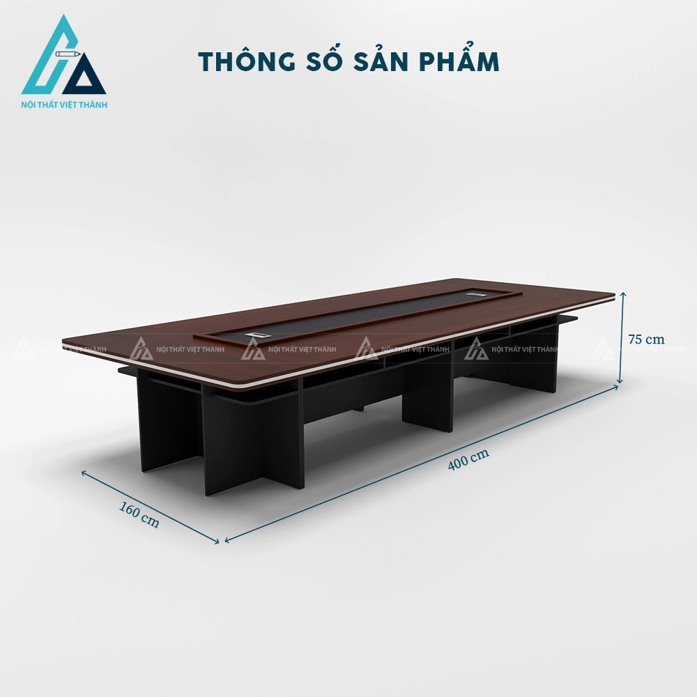 Bàn phòng họp 4m thiết kế đa tầng đẳng cấp doanh nghiệp 3