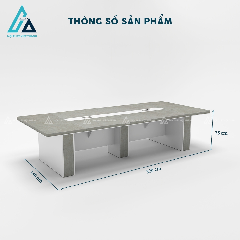 Bàn họp cao cấp 3m2 cho văn phòng hiện đại 3