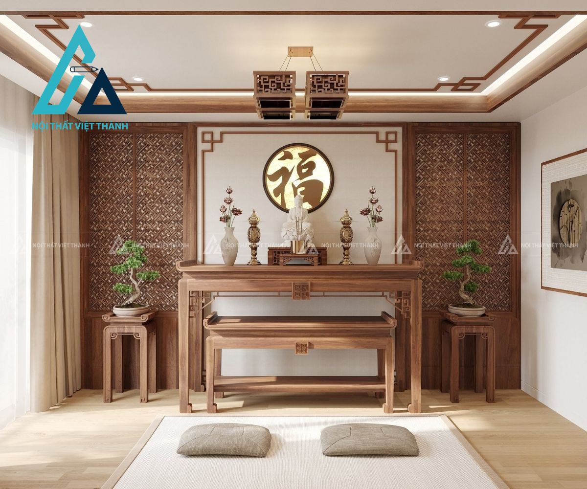 Lựa chọn bàn thờ đảm bảo phong thuỷ