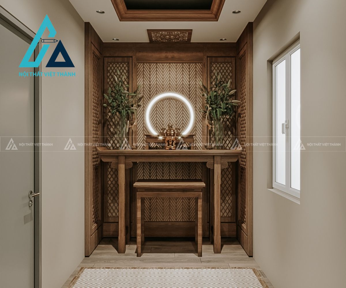 Bàn thờ có vách ngăn