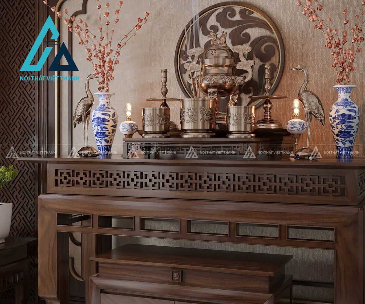 Bàn thờ gỗ cao cấp