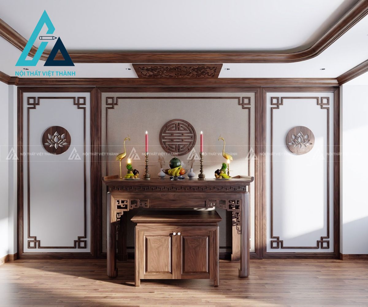 Xu hướng thiết kế bàn thờ 2026