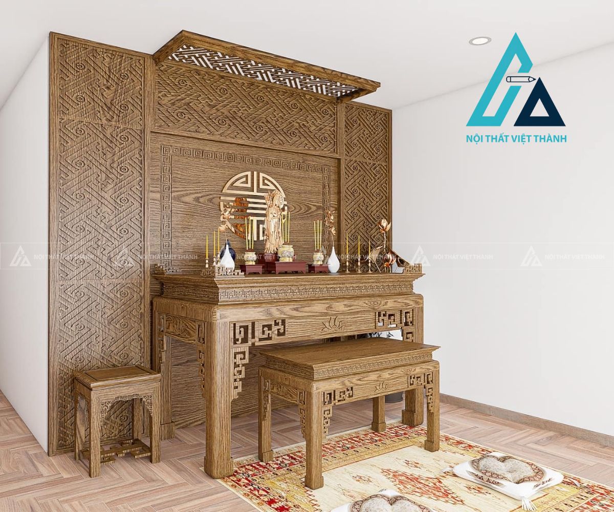 Bàn thờ đậm văn hoá Việt