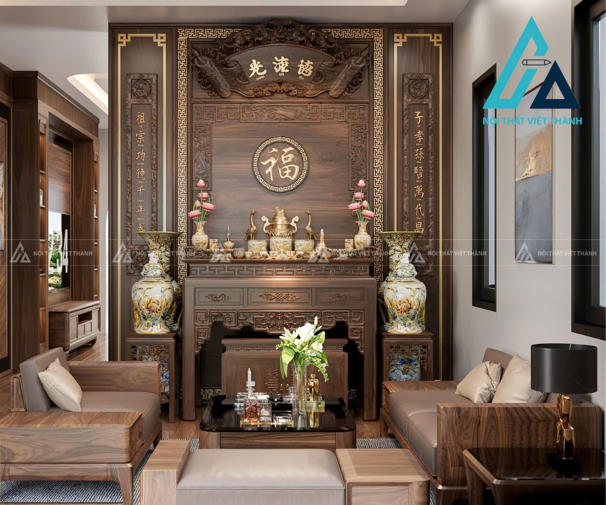 Thiết kế và thi công bàn thờ toàn quốc