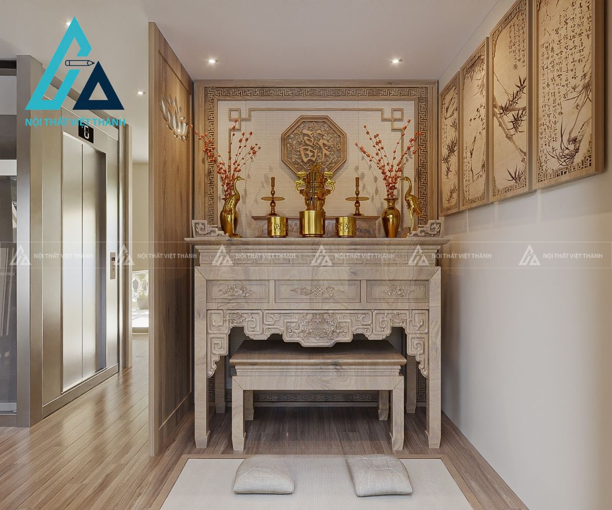 Bố trí bàn thờ hợp phong thuỷ