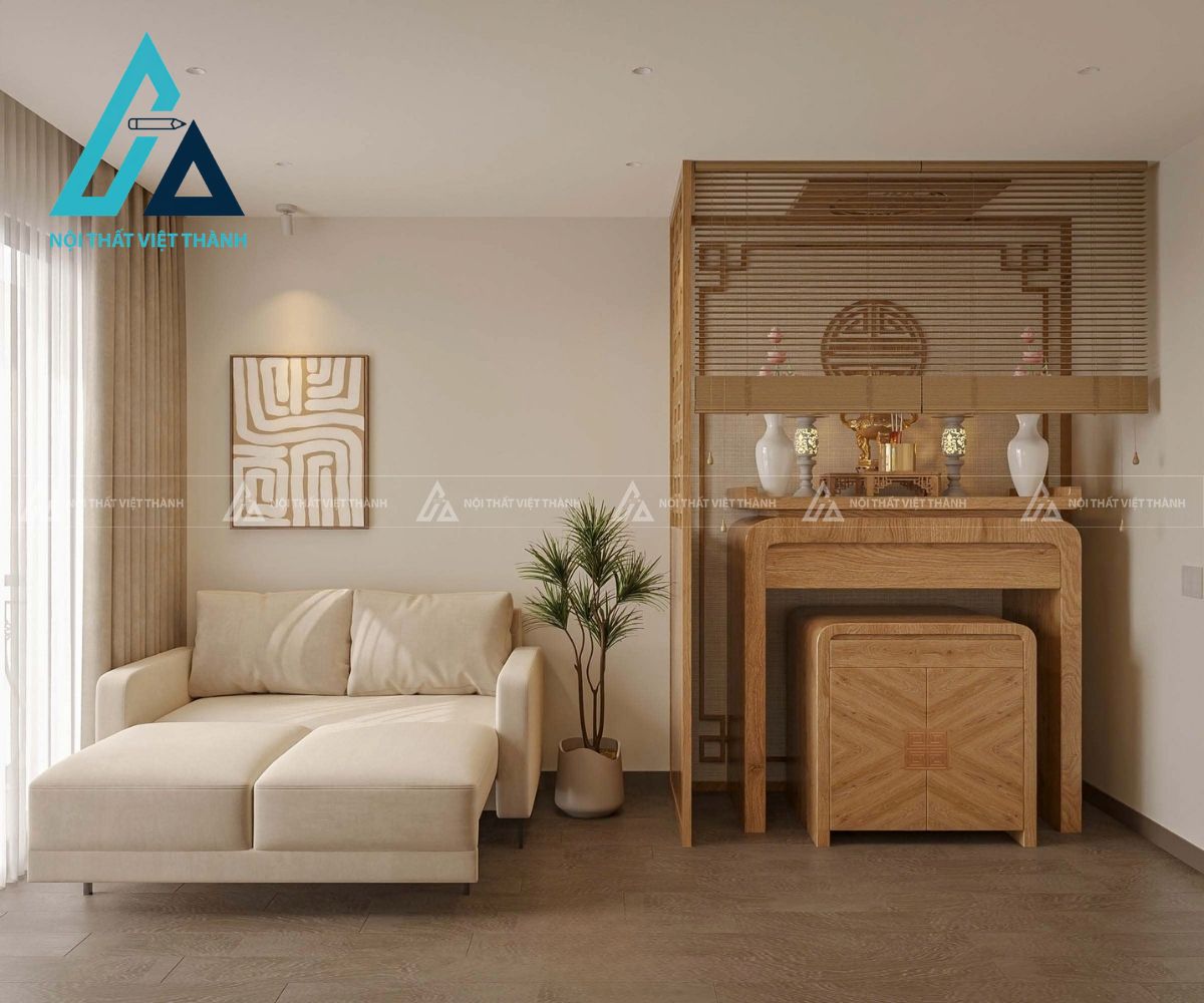 Tư vấn, thiết kế bàn thờ đứng theo nhu cầu