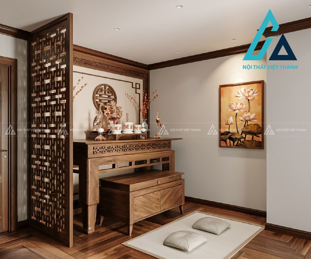 Bàn Thờ Gỗ Cao Cấp Bền Đẹp Theo Thời Gian 1