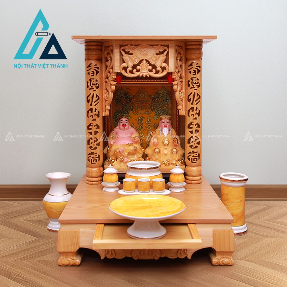 Sắp xếp gọn gàng thể hiện sự tôn kính