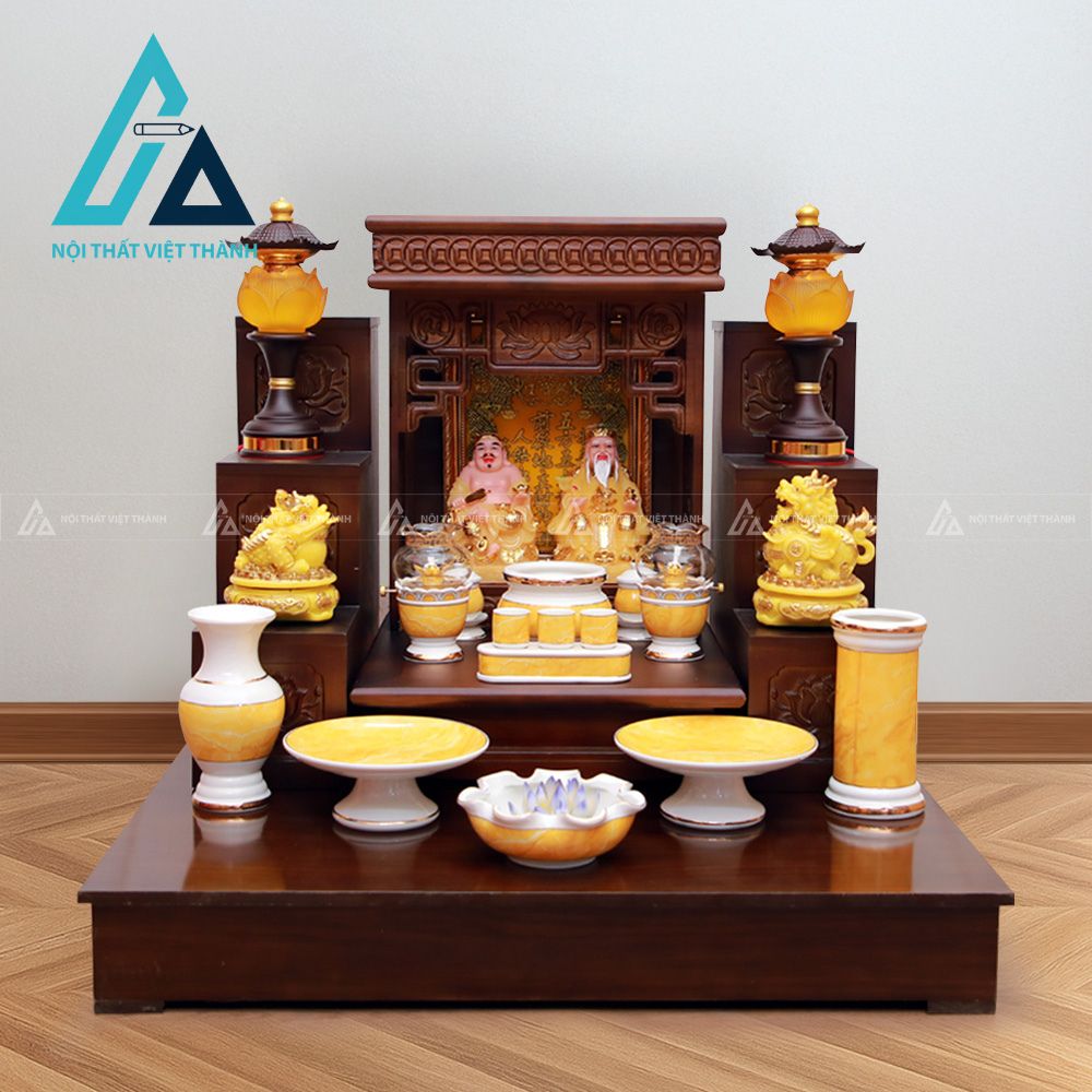Mẫu bàn thờ thần tài được ưa chuộng hiện nay