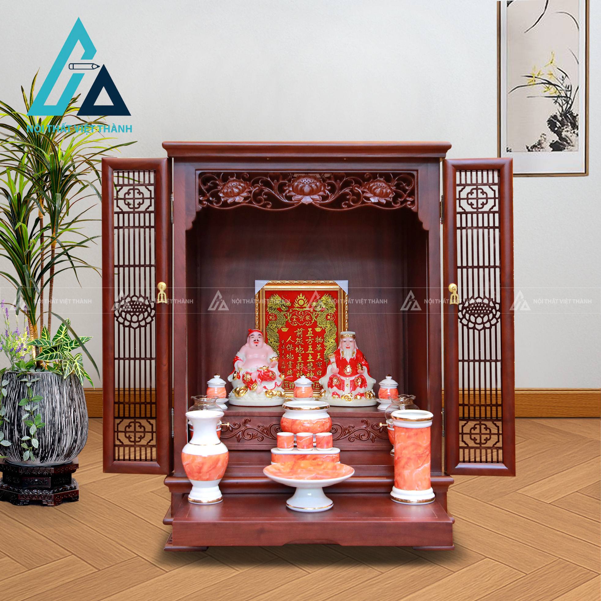 Bàn thờ thần tài chuẩn phong thuỷ