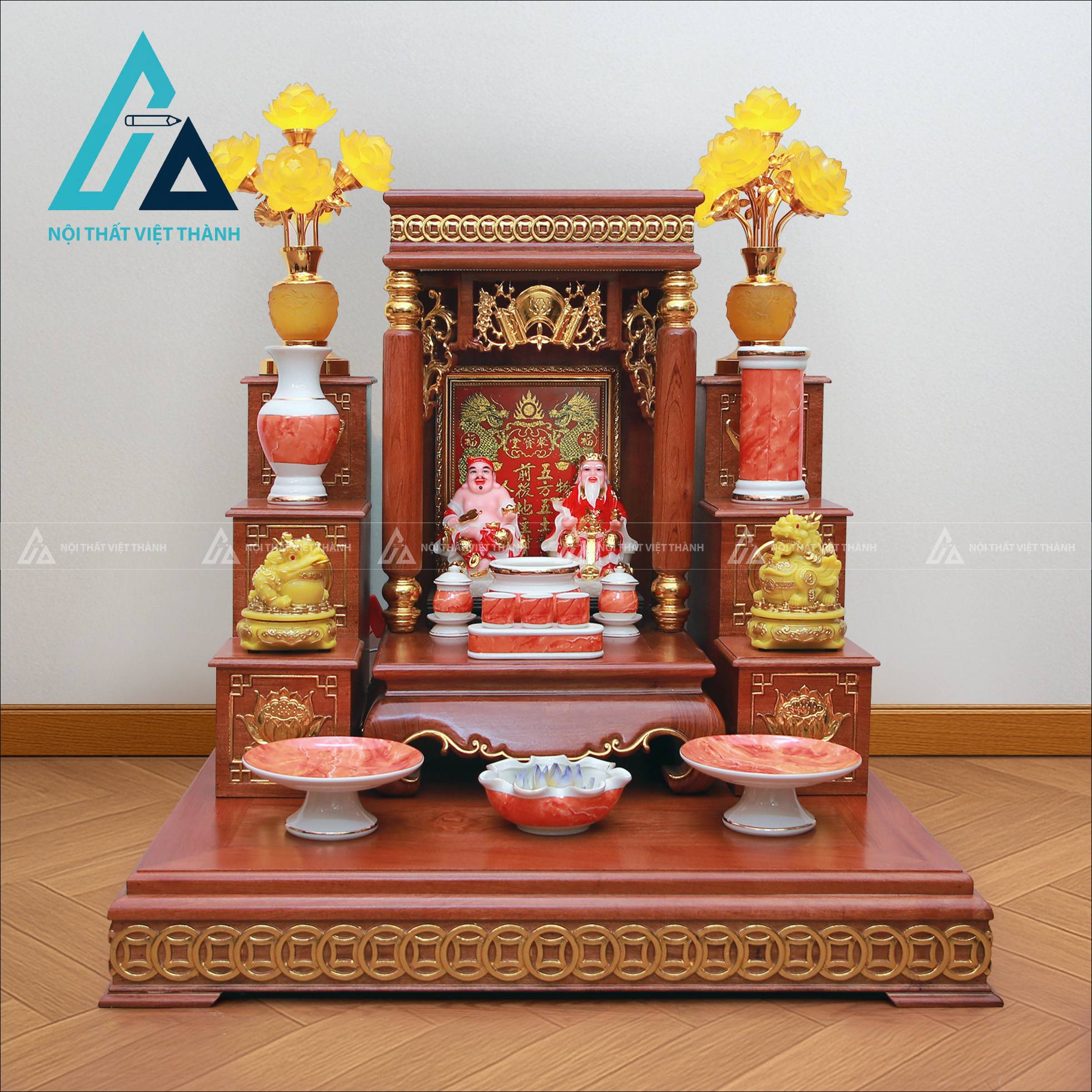 Vị trí đặt bàn thờ thần tài phù hợp