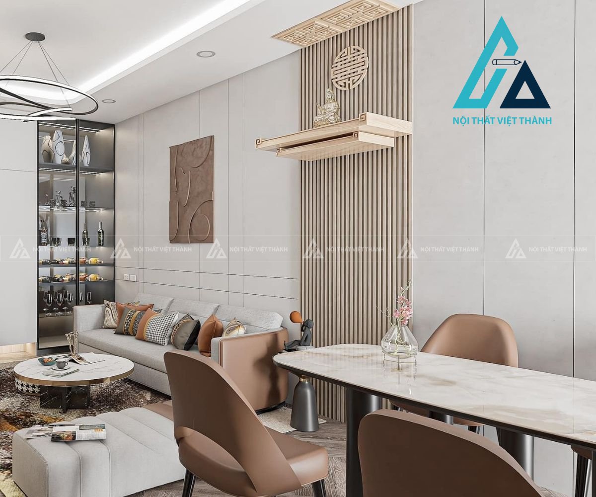 Chọn bàn thờ treo hài hoà không gian sống