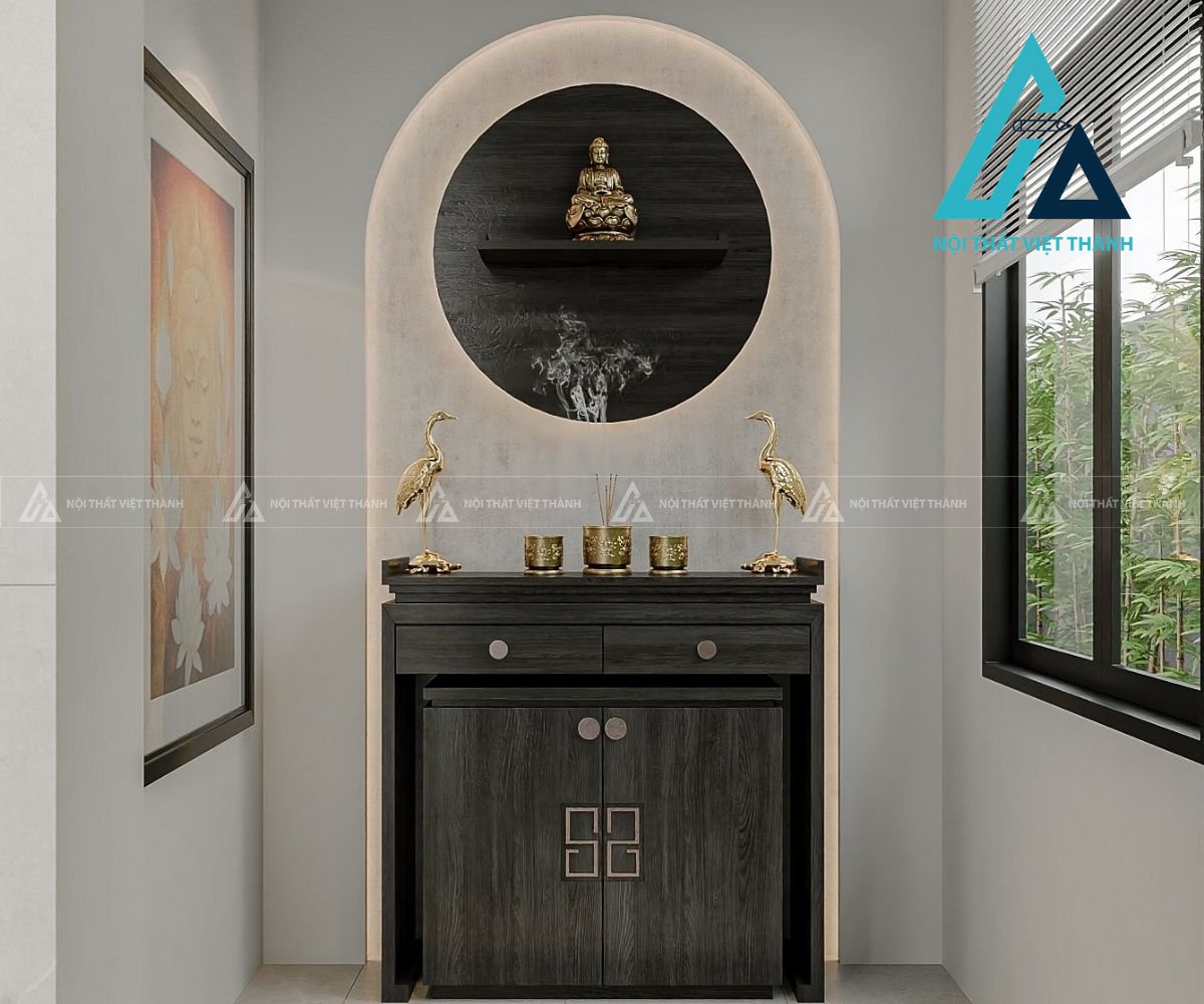 Mẫu bàn thờ treo được ưa chuộng hiện nay