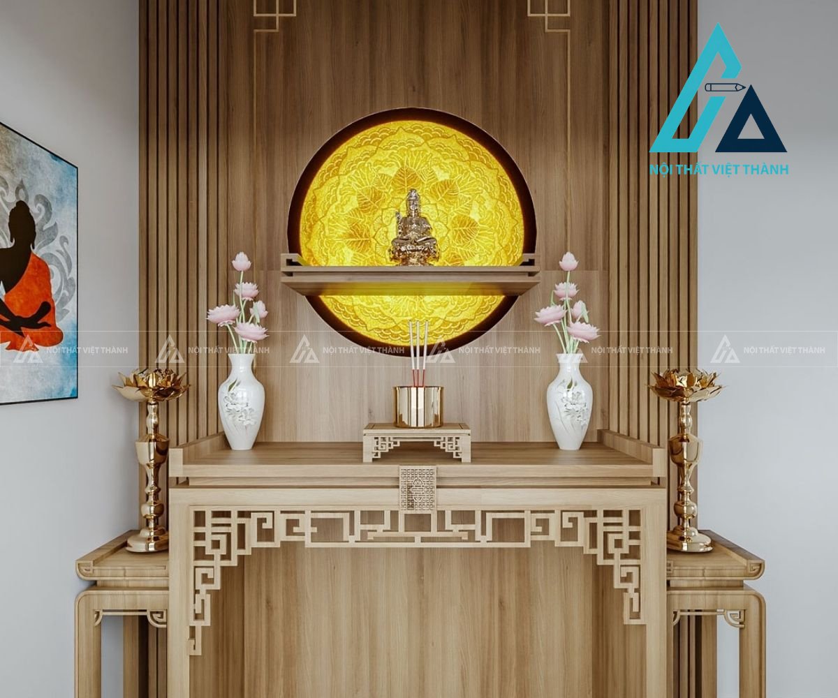 Giữ không gian thờ cúng luôn sạch sẽ, gọn gàng