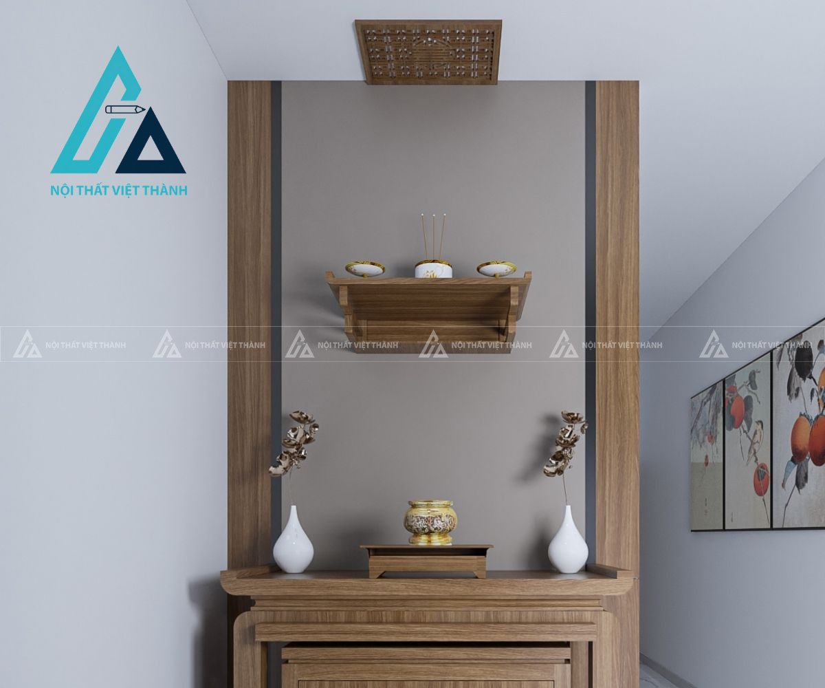 Lựa chọn kích cỡ phù hợp cho bàn thờ treo