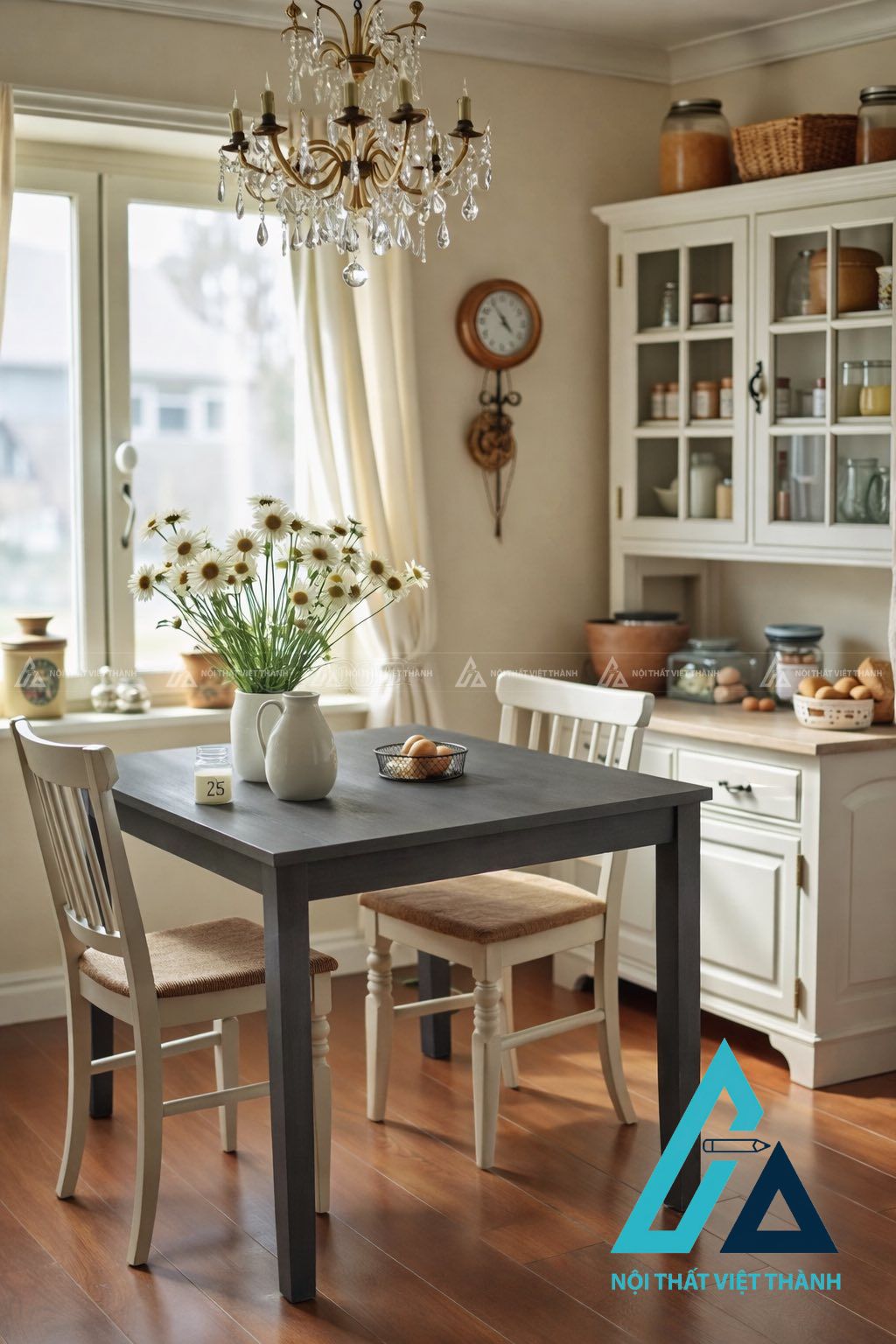 Bộ bàn ăn phong cách Bắc Âu