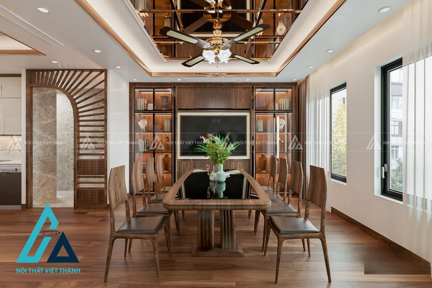 Bộ Bàn Ăn Hiện Đại Sang Trọng Cho Phòng Bếp 2