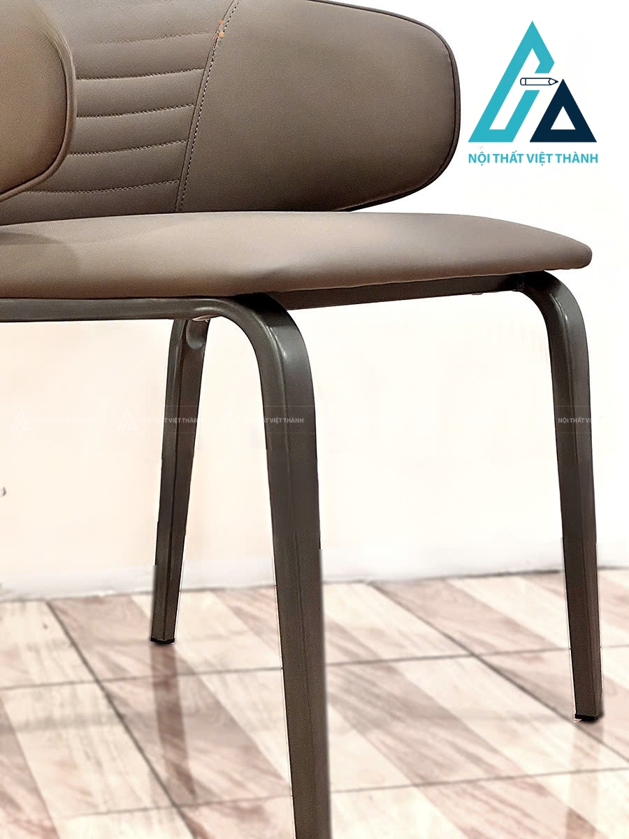 Bộ Bàn Ăn Mặt Đá Tự Nhiên Chân Thép Carbon Phong Cách Hiện Đại 7