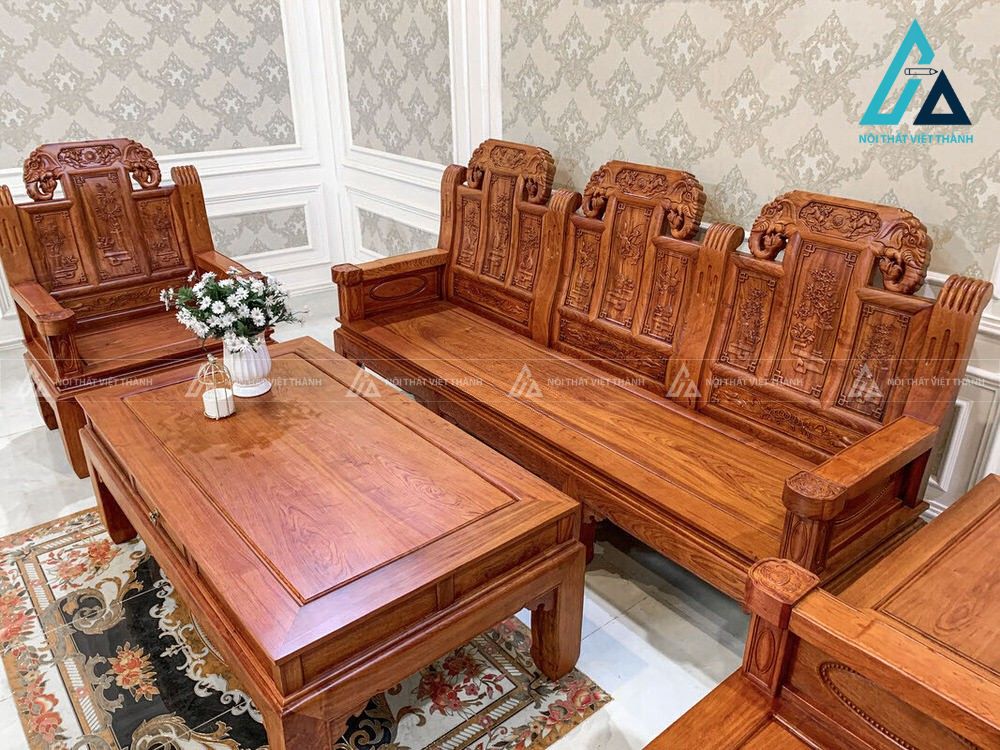 Bàn ghế salon sang trọng theo theo thời gian