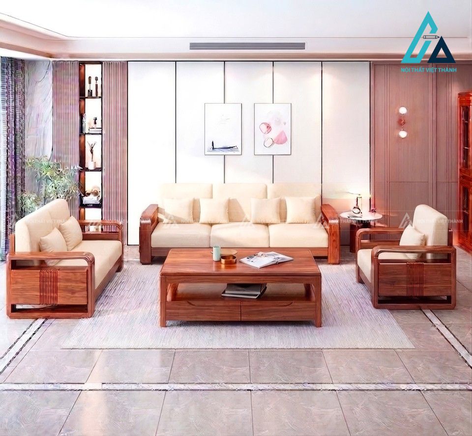 Kích thước sofa cần tương xứng với không gian để tạo sự cân đối