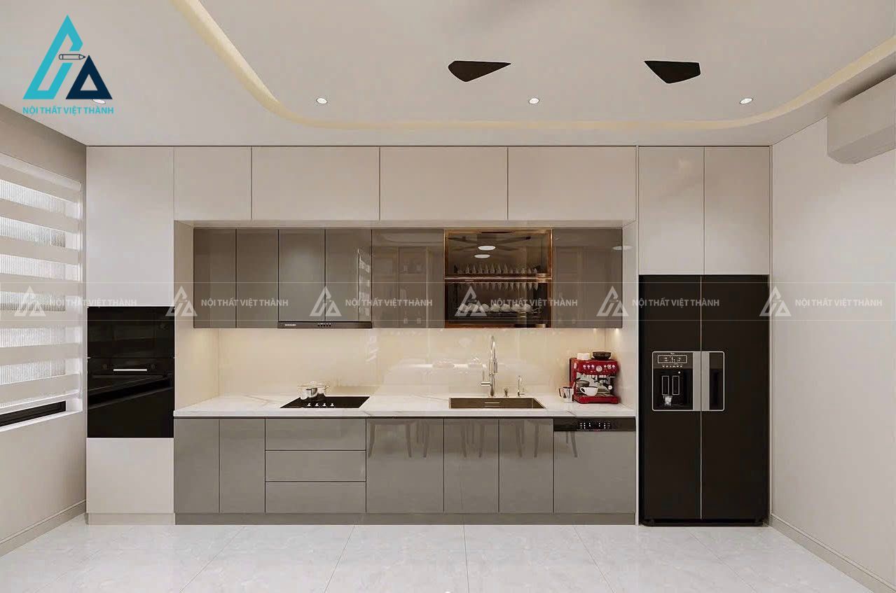 Căn bếp full nội thất hiện đại