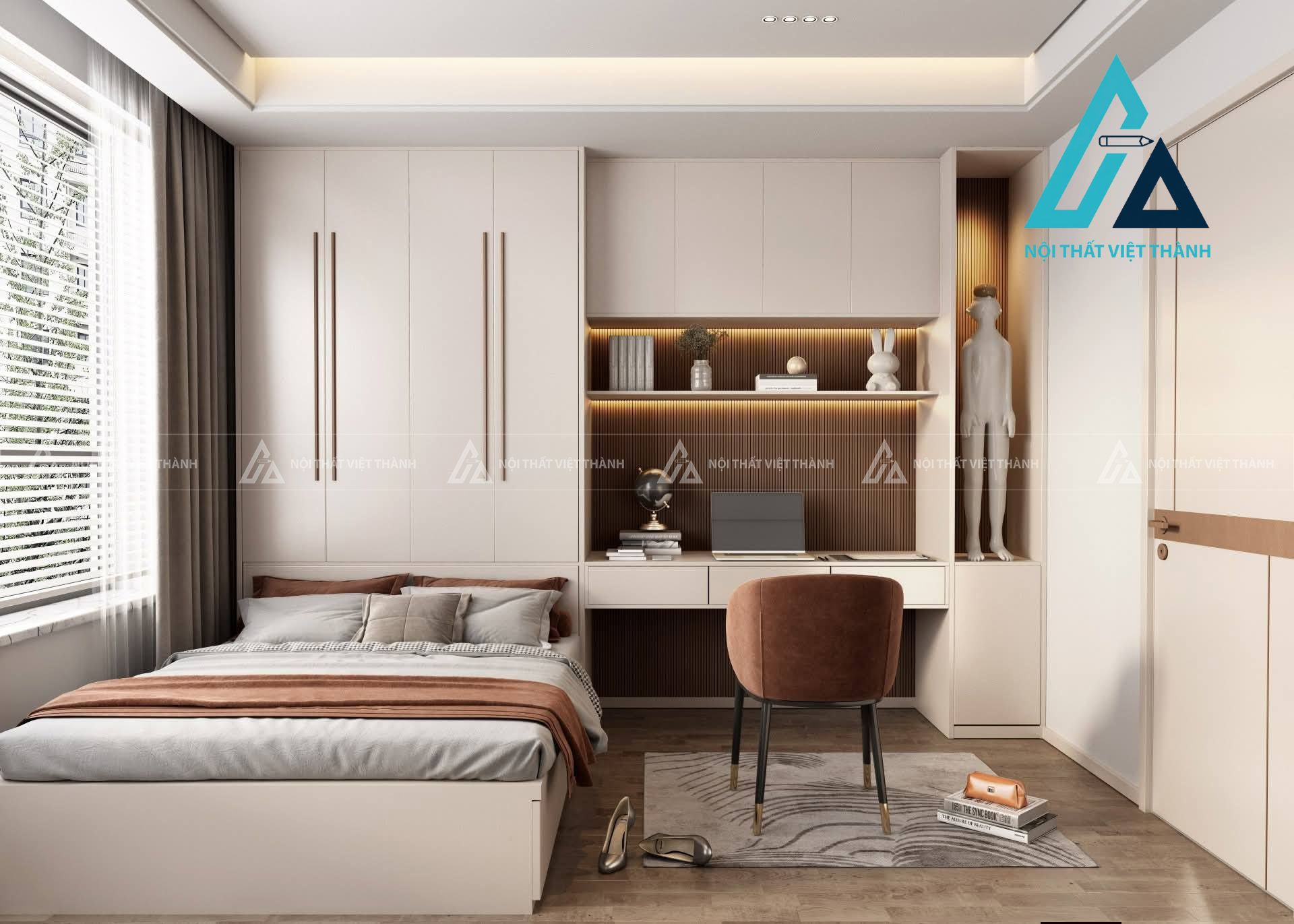 Combo nội thất phòng ngủ đầy đủ công năng