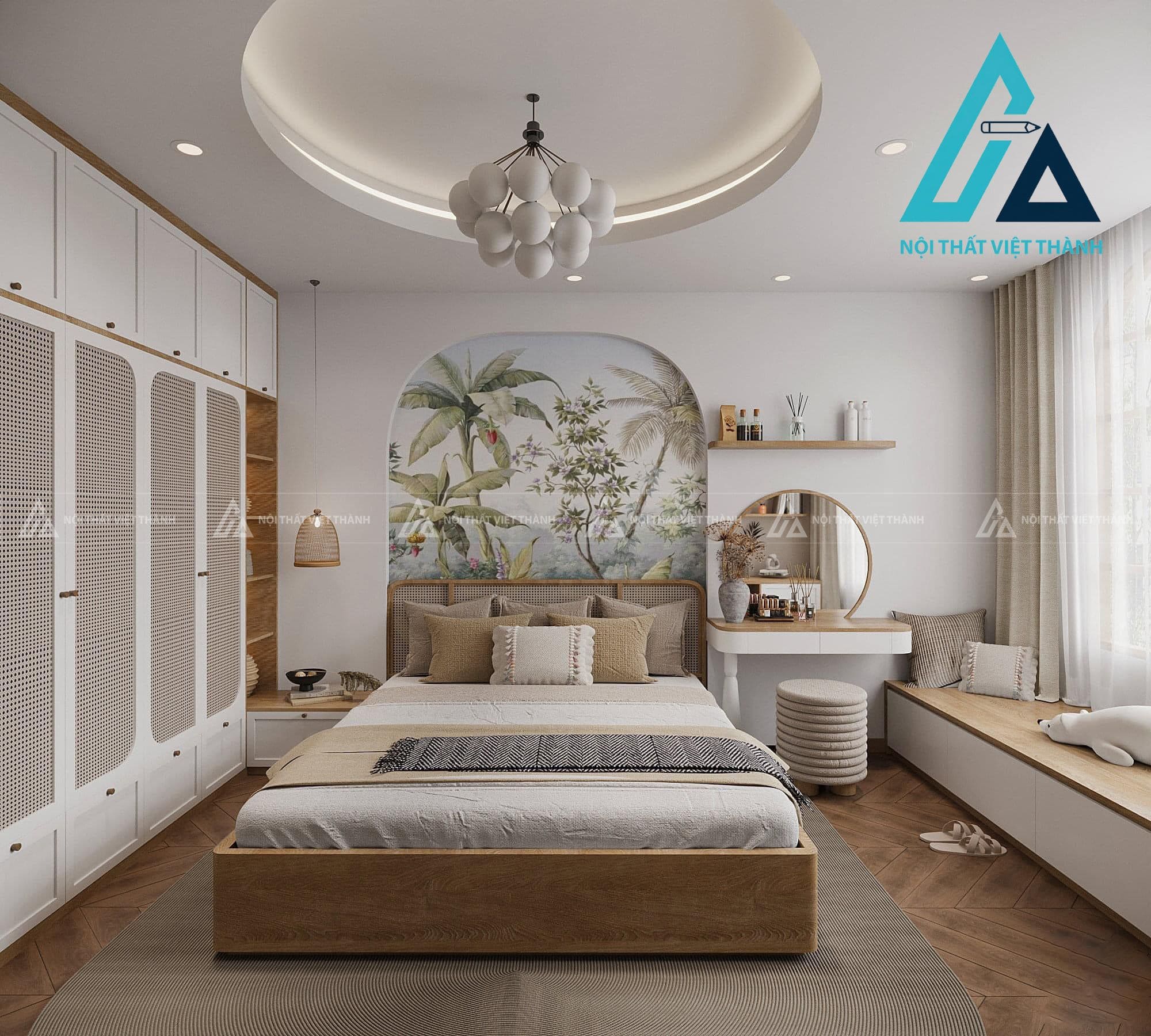 Combo nội thất phòng ngủ sáng tạo