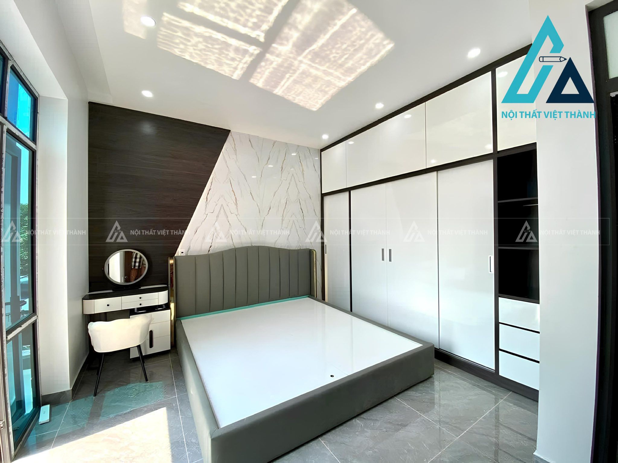 Hình ảnh thi công combo nội thất phòng ngủ