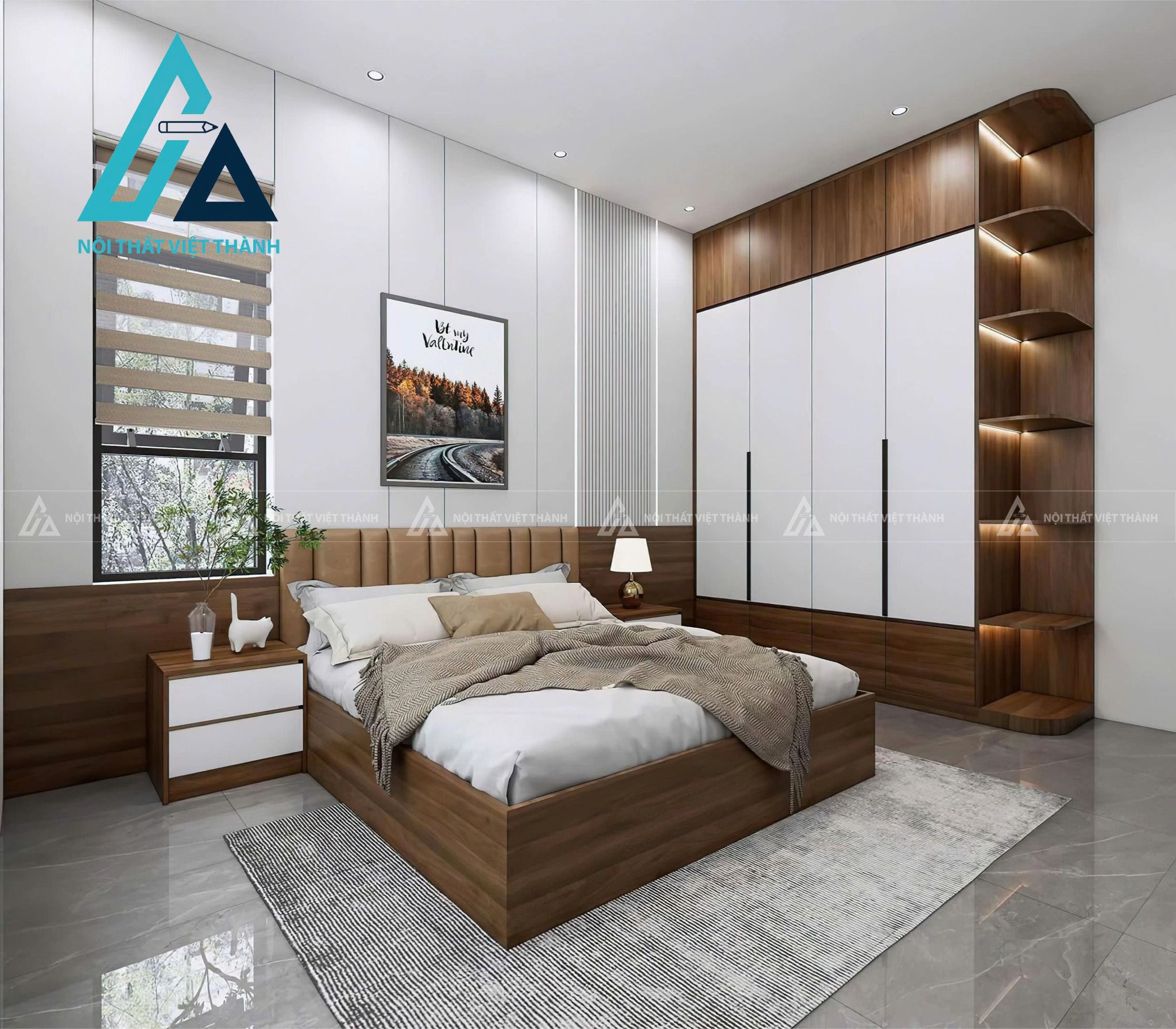 Mẫu combo nội thất phòng ngủ 3