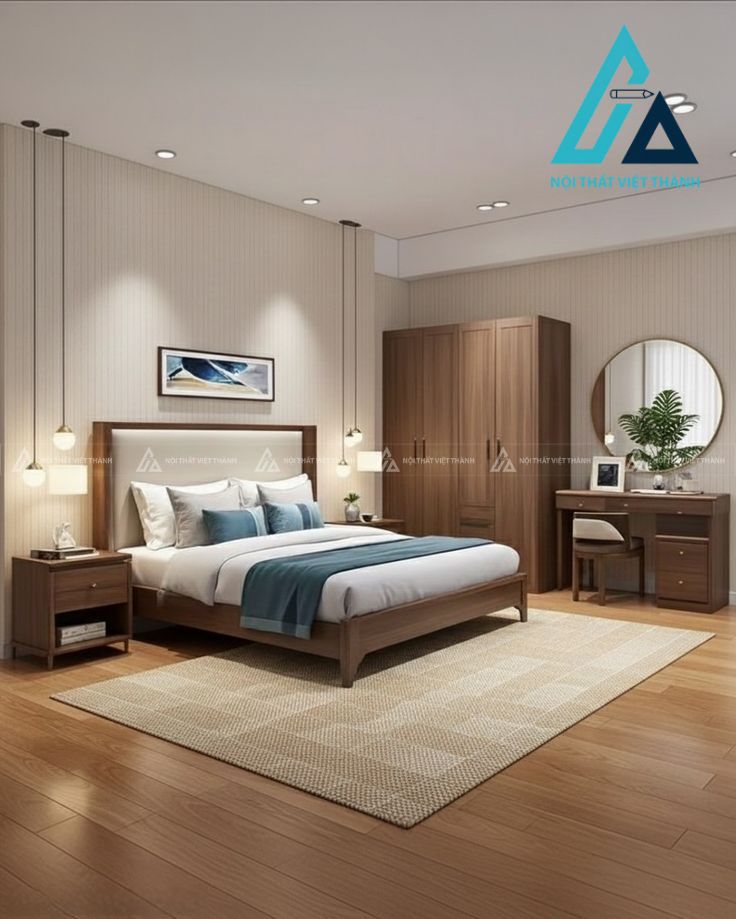 Combo phòng ngủ mang lại sự đồng nhất