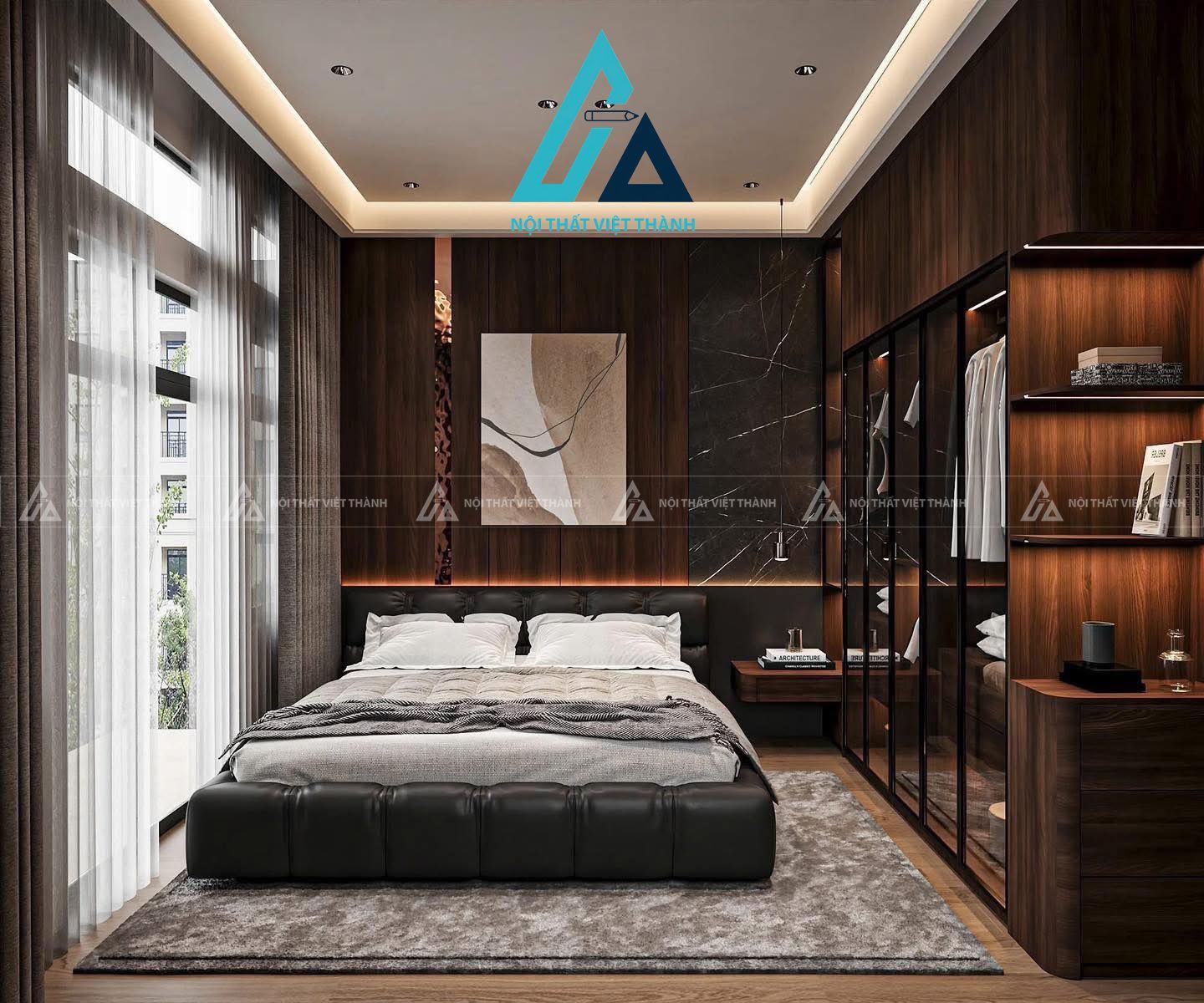 Combo phòng ngủ phong cách sang trọng