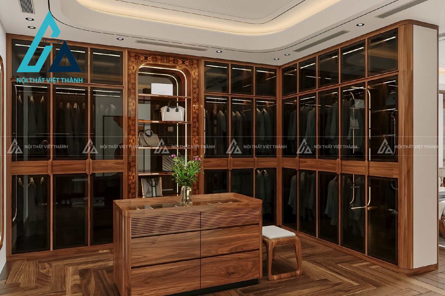 Combo Phòng Ngủ Gỗ Tự Nhiên Thiết Kế Đa Năng Tiện Dụng 2