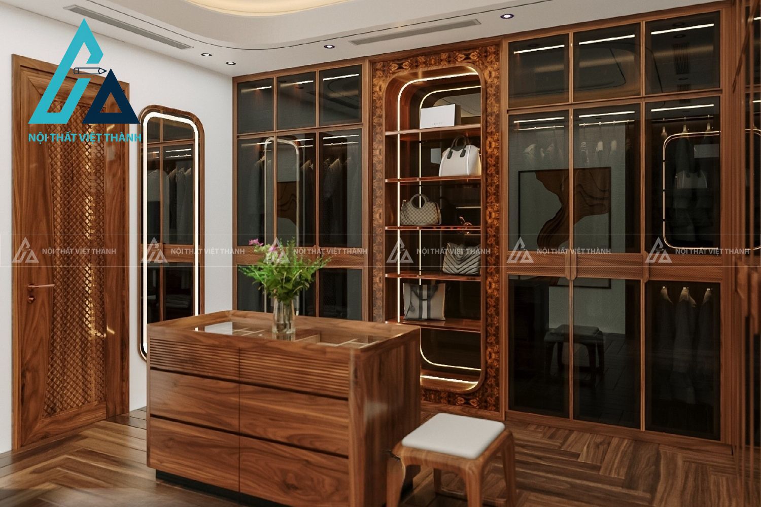 Combo Phòng Ngủ Gỗ Tự Nhiên Thiết Kế Đa Năng Tiện Dụng 3