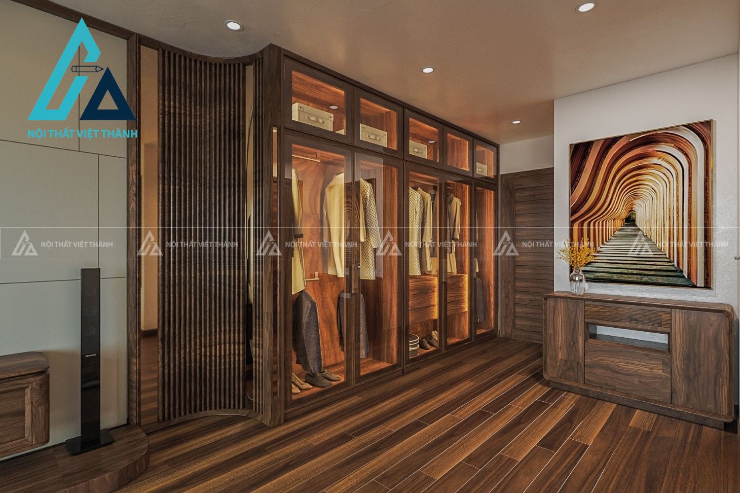 Bộ Nội Thất Phòng Ngủ Gỗ Tự Nhiên Cao Cấp Đồng Bộ 5