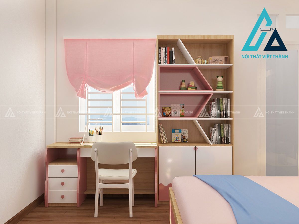 Phòng bé gái dễ thương