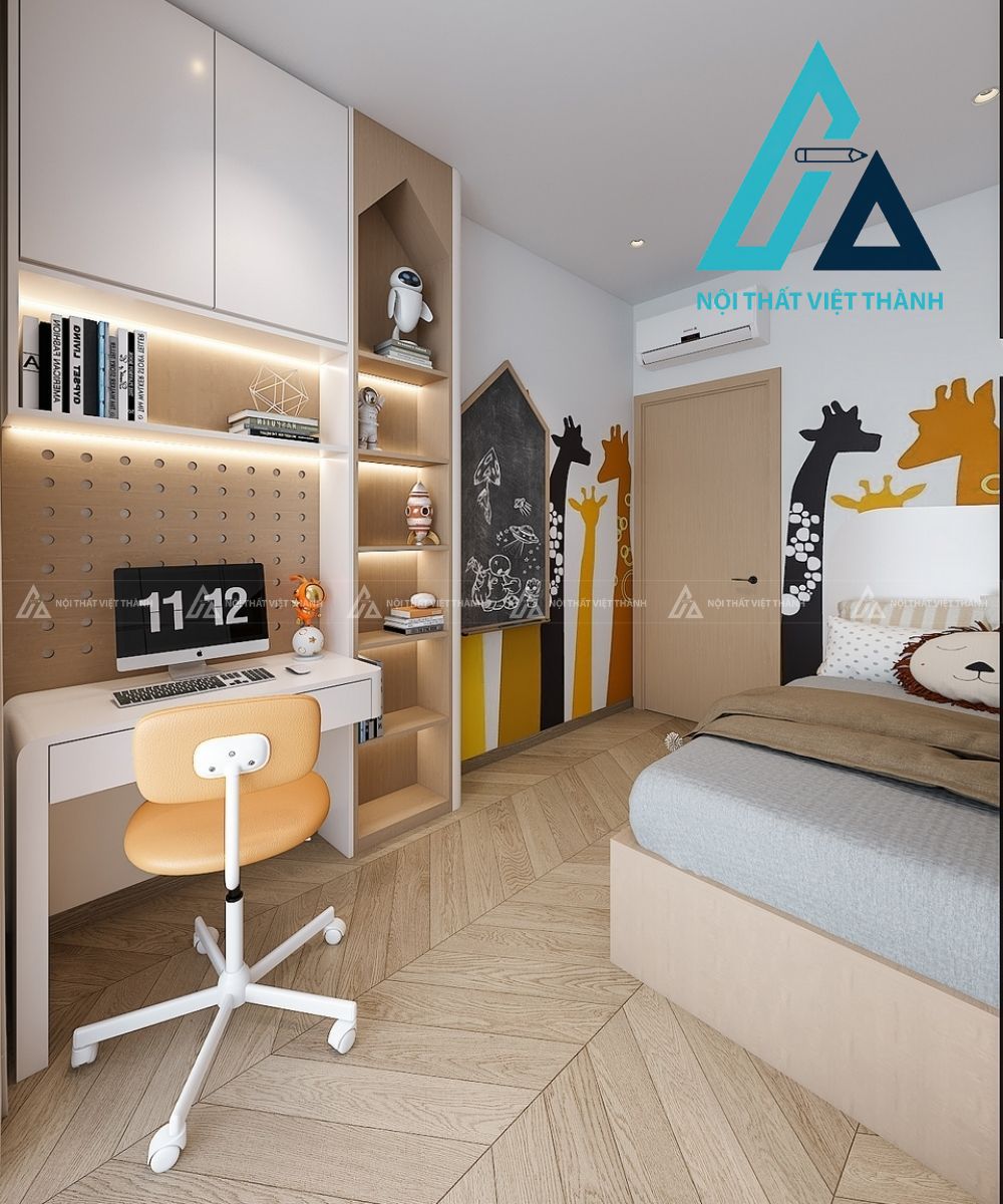Combo Nội Thất Phòng Ngủ Trẻ Em Tối Ưu Không Gian