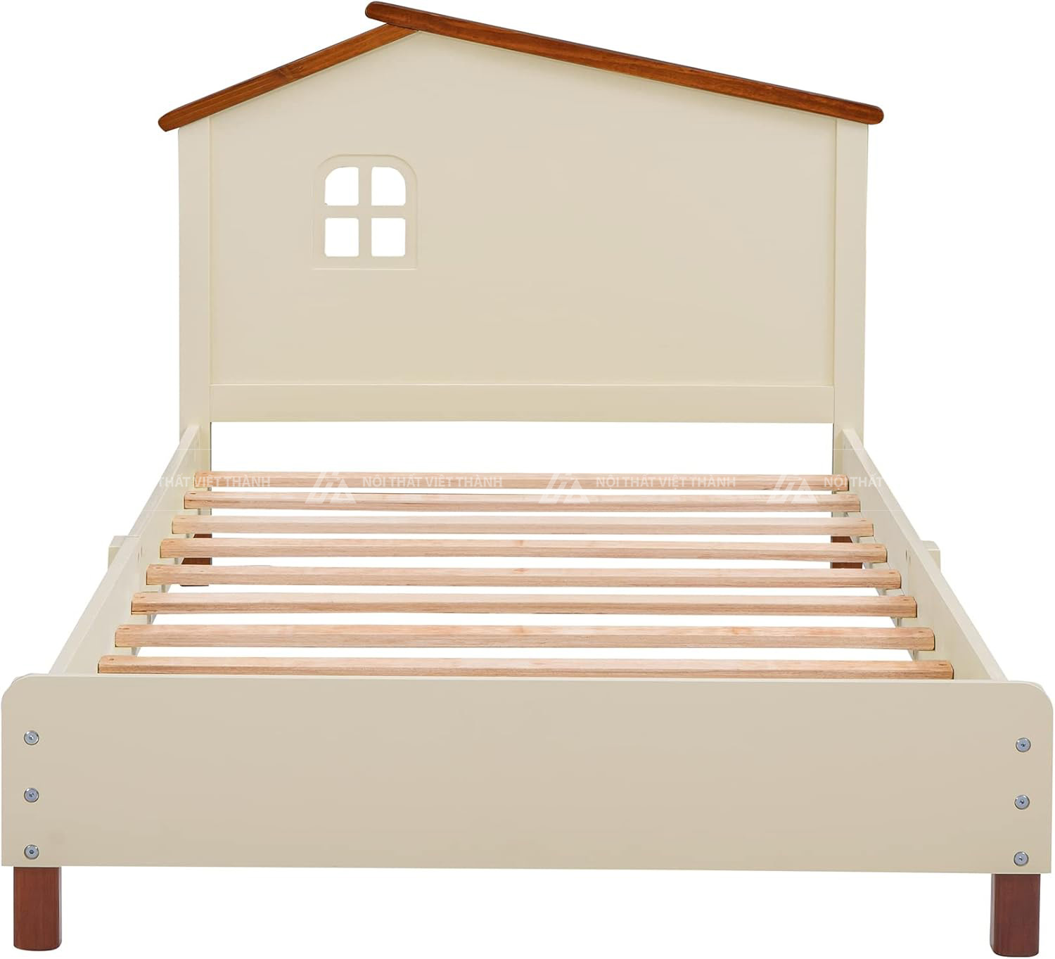 Combo Phòng Ngủ Hình Ngôi Nhà Gồm Giường Đơn Tủ Đồ Và Táp Đầu Giường Cổ Điển 6