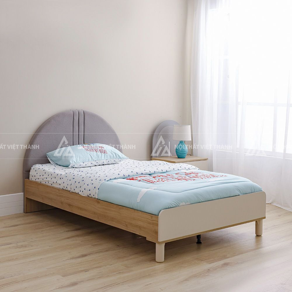 Combo Phòng Ngủ Cầu Vồng Gồm Giường Ngủ Tủ Quần Áo Và Bàn Trang Điểm Hiện Đại 2