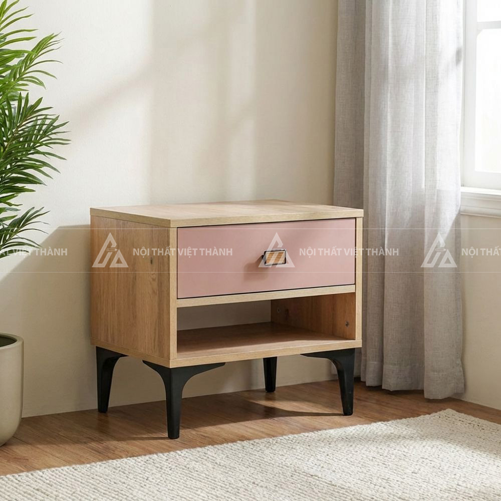 Combo Phòng Ngủ Thiếu Niên Hiện Đại Gồm Giường Bọc Nệm Bàn Học Và Tủ Quần Áo 2