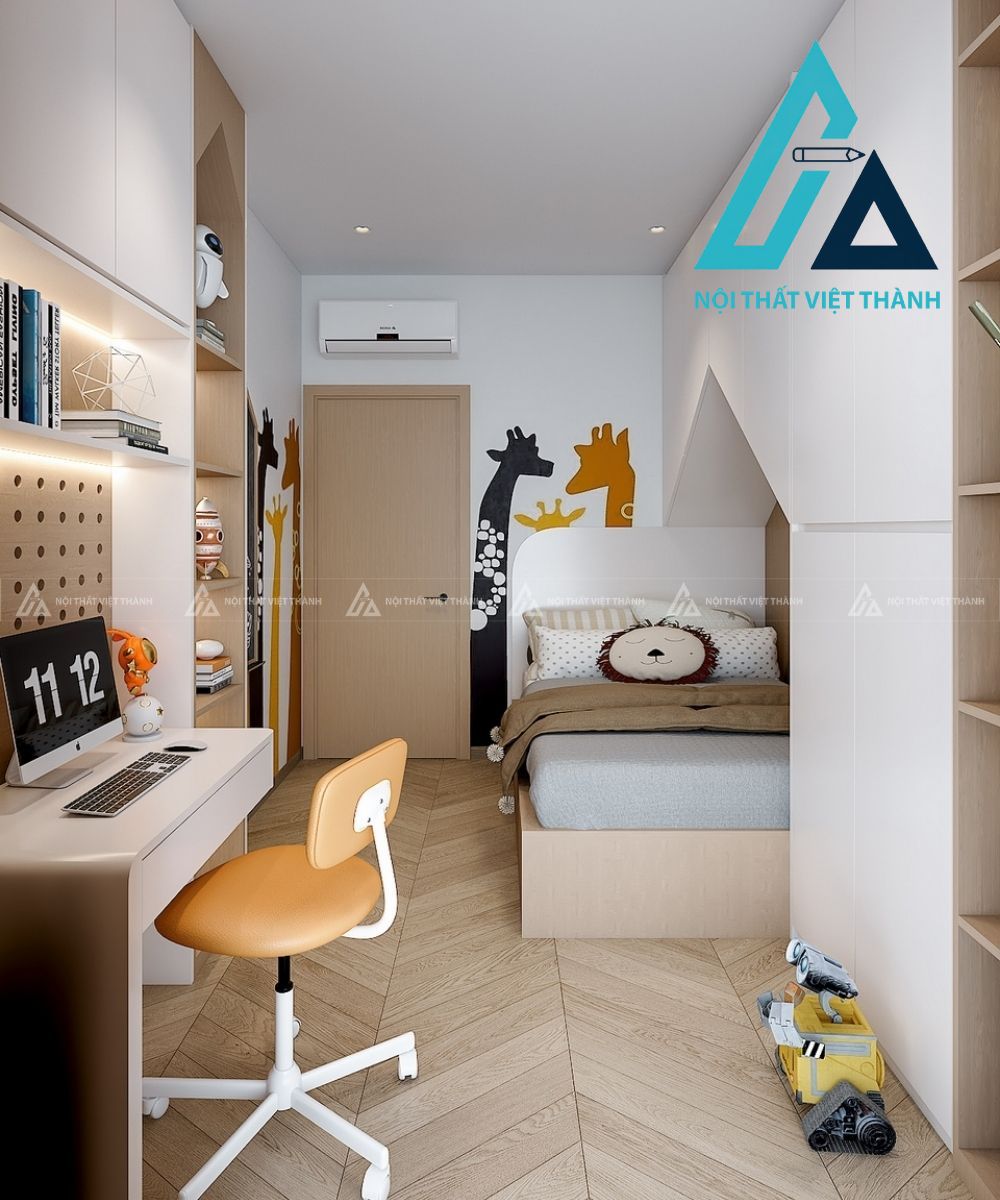 Combo Nội Thất Phòng Ngủ Trẻ Em Tối Ưu Không Gian 2