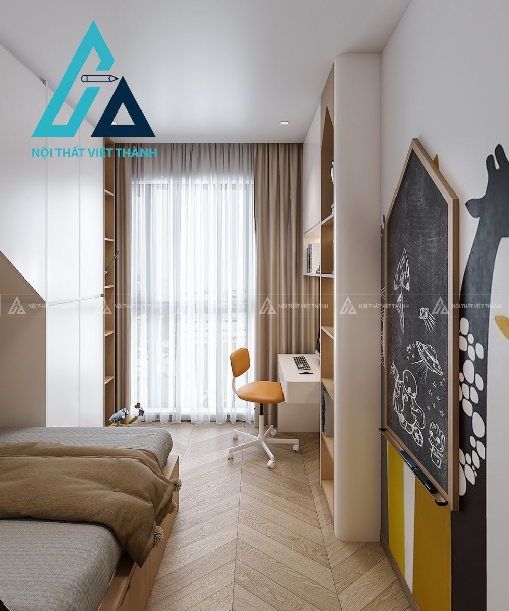 Combo Nội Thất Phòng Ngủ Trẻ Em Tối Ưu Không Gian 3