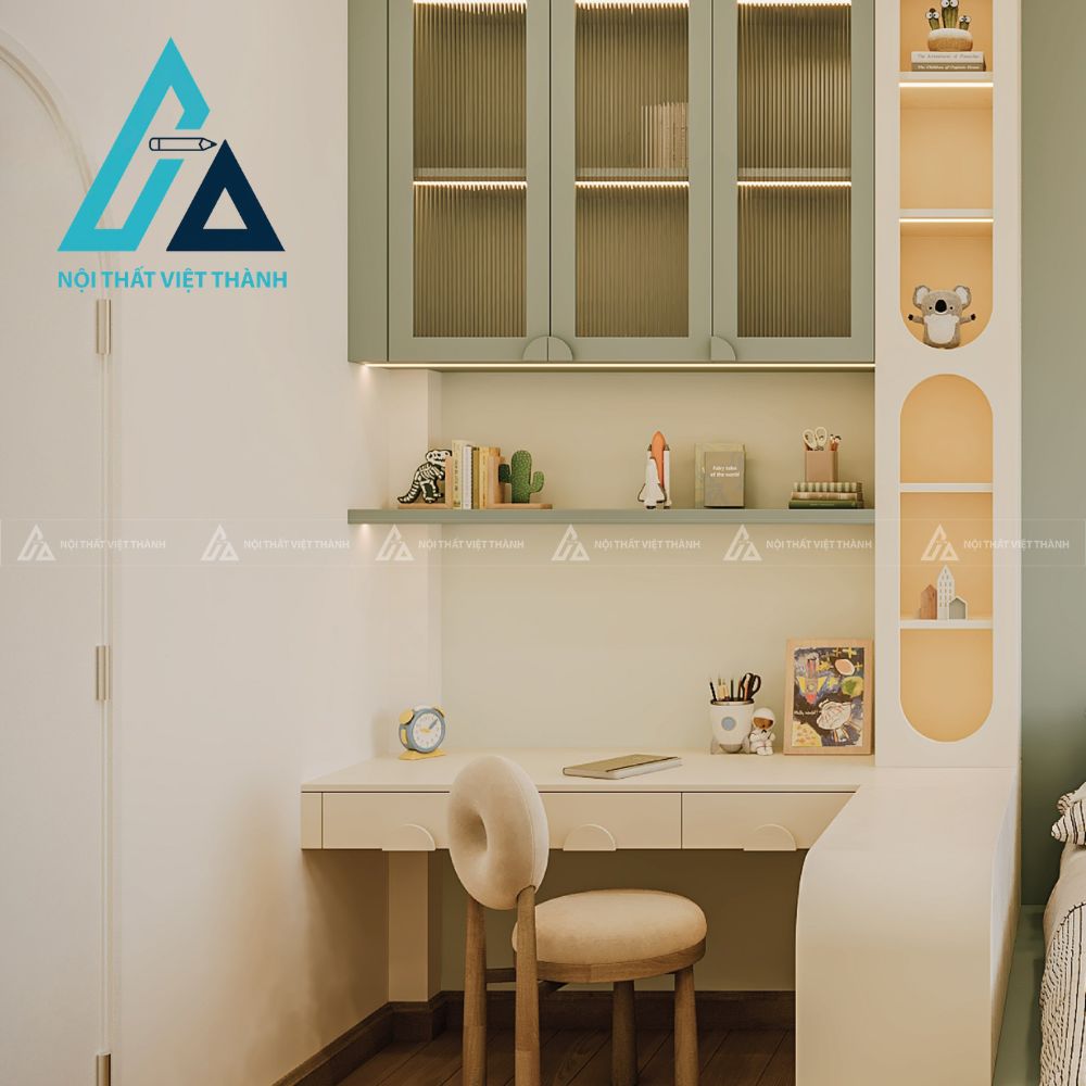 Combo Phòng Ngủ Trẻ Em Hiện Đại An Toàn Tiện Nghi 3