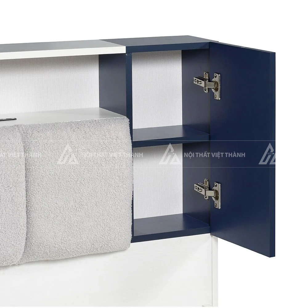 Combo Phòng Ngủ Trẻ Em Hình Lego Gồm Giường Kéo Thông Minh Tủ Ngăn Kéo Và Táp Đầu Giường 5