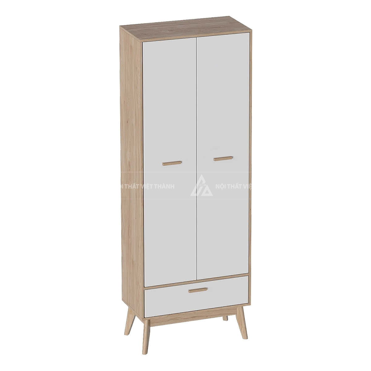 Combo Phòng Ngủ Gồm Giường Ngủ Gỗ Sồi Và Cặp Tab Đầu Giường Có Ngăn Kéo Tiện Lợi 5